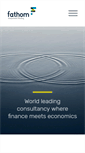 Mobile Screenshot of fathom-consulting.com